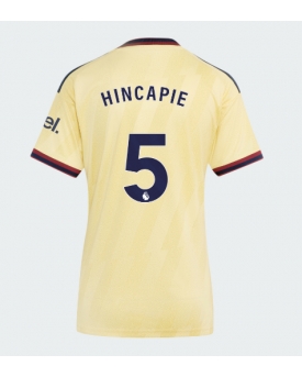 Billige Fotballdrakt Arsenal Piero Hincapie #5 Replika Tredjedrakt Dame 2026-27 Kortermet